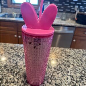 Peeps Pink Bunny Ears Tumbler
